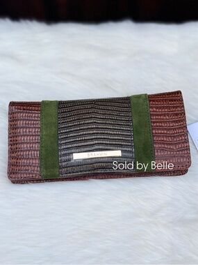 NWT Brahmin Ady Samba Highgate Leather Wallet